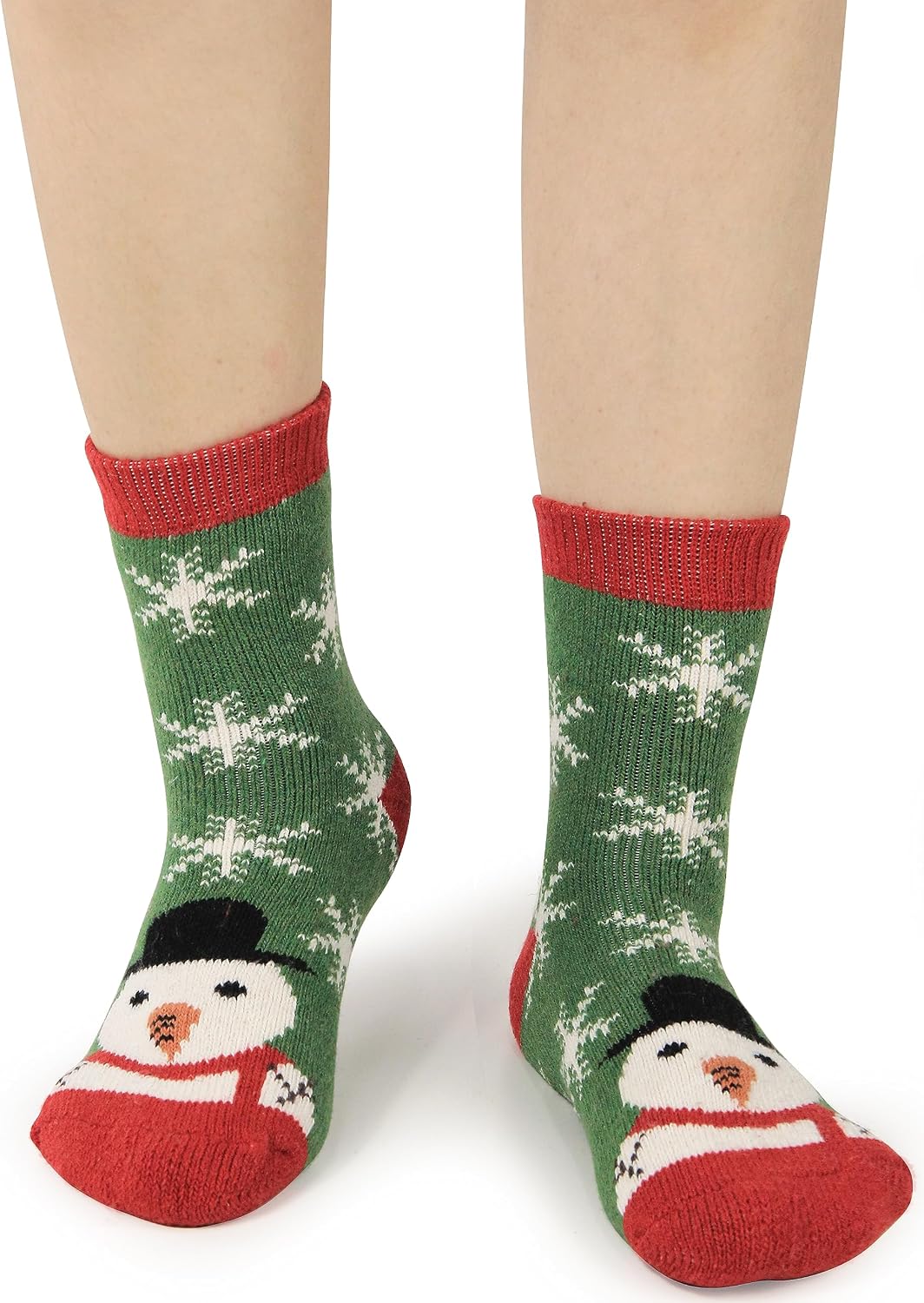 BenSorts Women's Winter Boots Socks Thick Warm Cozy Crew Socks Solid Color Gifts