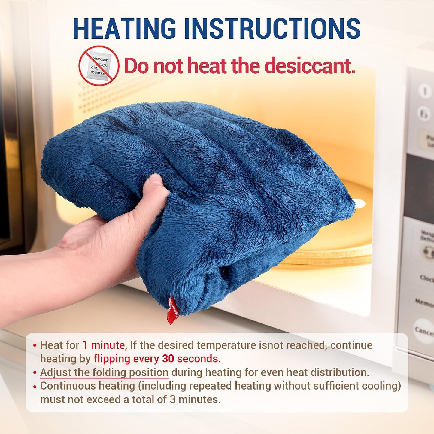Comfytemp Large Microwave Heating Pad for Sciatica, Back Pain Relief, Period Cramps, FSA Eligible HSA, Fathers Day Dad Men Gift,12"x22" 3.6LB Moist Microwavable Heating Pads, Warm Compress Women Gift