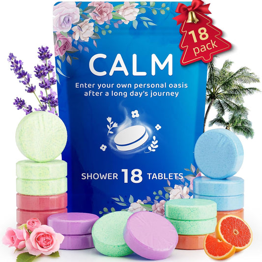 18-Pack Shower Steamers Aromatherapy, Variety Shower Tablets