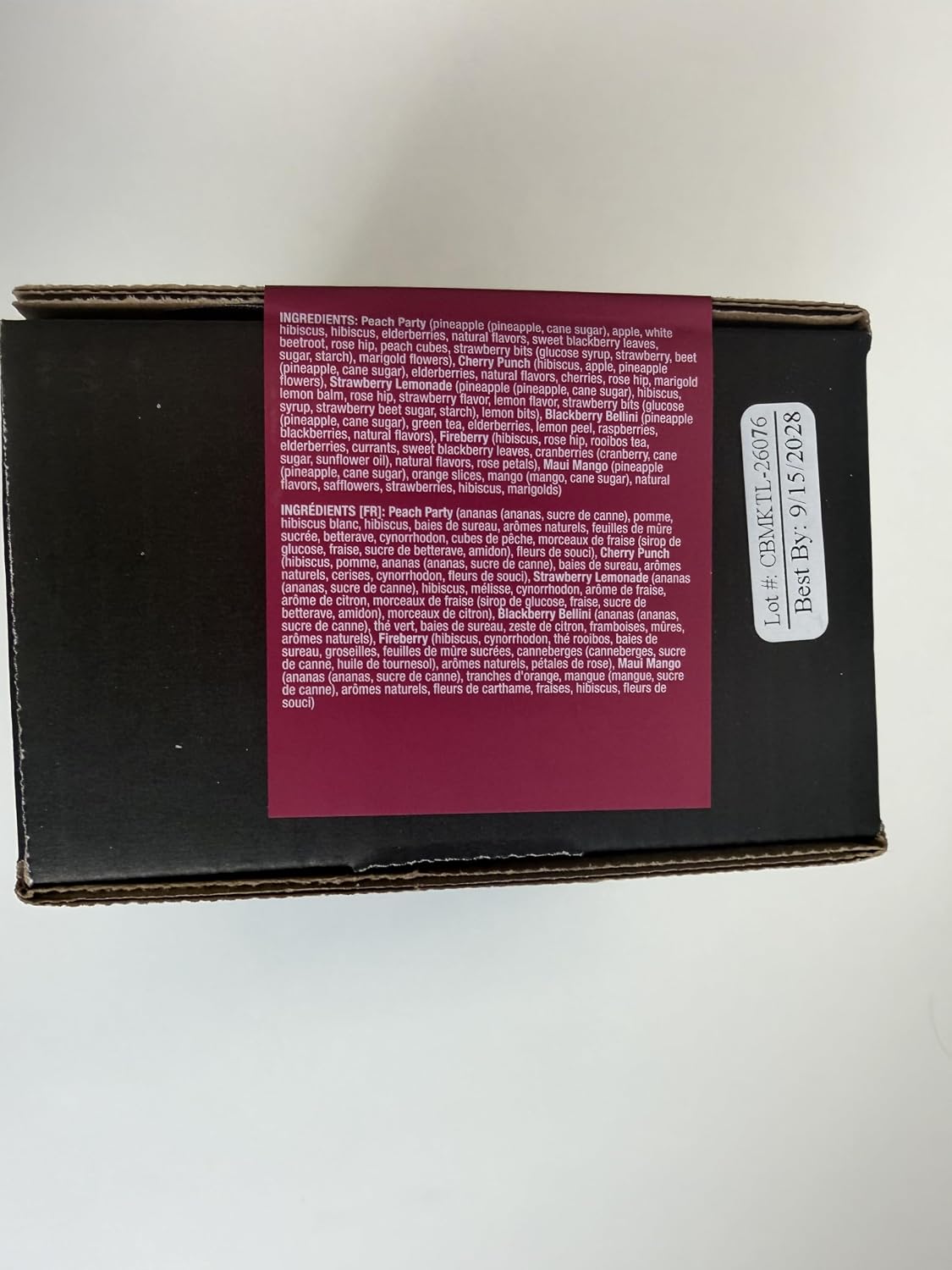 Tiesta Tea - 8 Herbal & Rooibos Sampler Dry Flight Set, Loose Leaf, No Caffeine, Makes Hot and Iced, Assorted Tea Sets with Herbal, Chai, Fruit Blends & More, 8 Resealable Sample Pouches