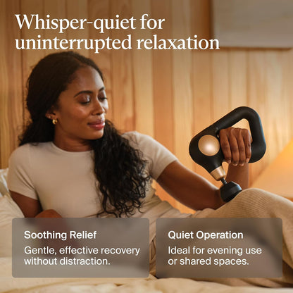 TheraGun Sense (1st Generation) by Therabody - Deep Tissue Massage Gun with Preloaded Routines for Stress Relief, Pain Relief & Muscle Soreness in Neck, Back, Leg, Knee, and Shoulder (Black)