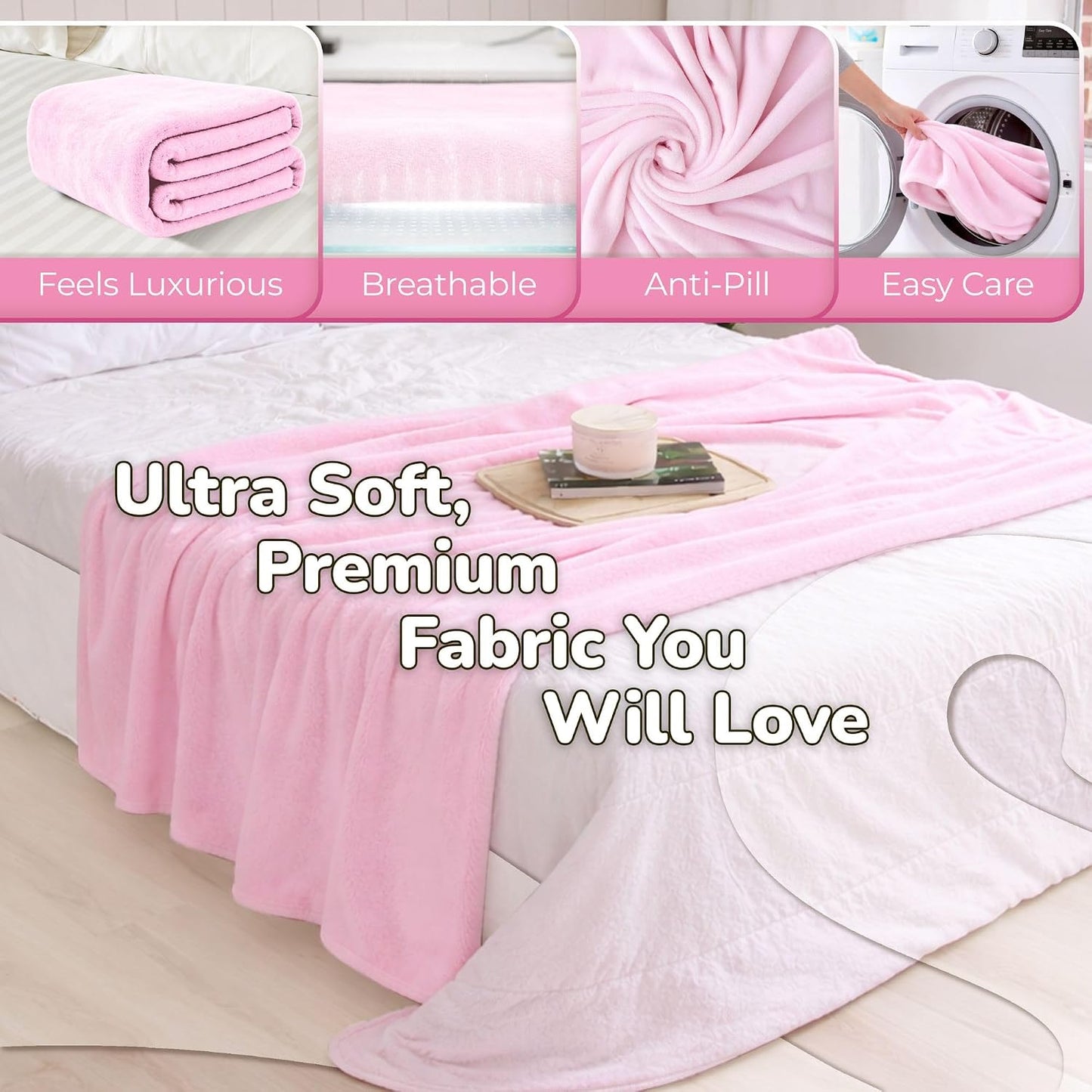 Super Blanky Wearable Blankets for Women & Men, Graduation Day Gift for Her, Cozy Gifts for Women, Wife Birthday Gifts Ideas