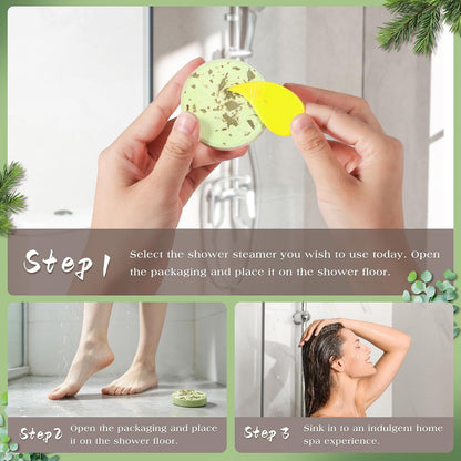 Shower Steamers Aromatherapy Birthday Gifts for Women-12 Pack Mothers Day Gifts,Gifts for Grandma,Wife,Mothers,Stress Relief and Relaxation Gifts for Women and Men,Created Your Own Home SPA