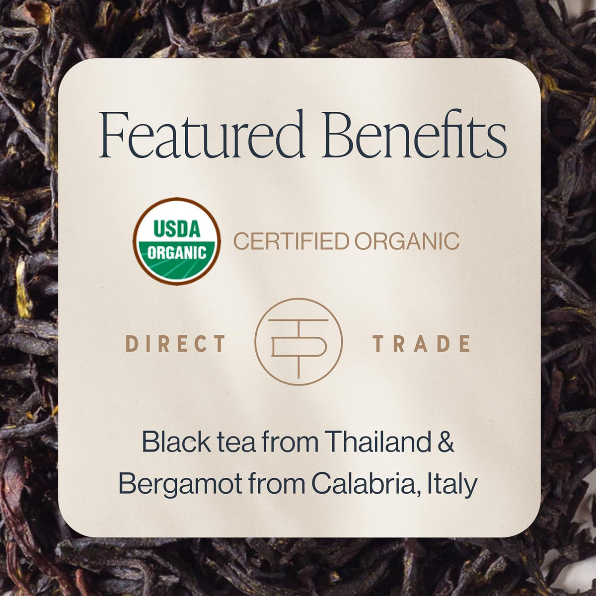 Rishi Tea Earl Grey Organic Black Loose Leaf Tea, Caffeinated, 4oz