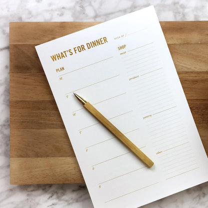 Grocery List Magnet Pad for Fridge - 6 x 9" - Grocery Shopping Checklist Notepad with Categories - 50 Sheets