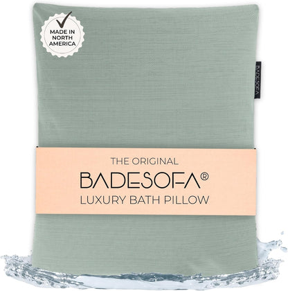 BADESOFA® Luxury Bath Pillow M in Ivory, Quick-Drying Bath Back Pillow