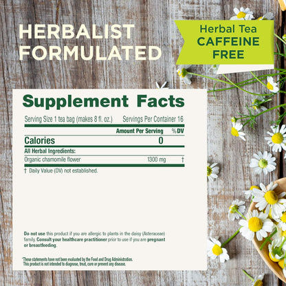 Traditional Medicinals Organic Chamomile, 96 Tea Bags