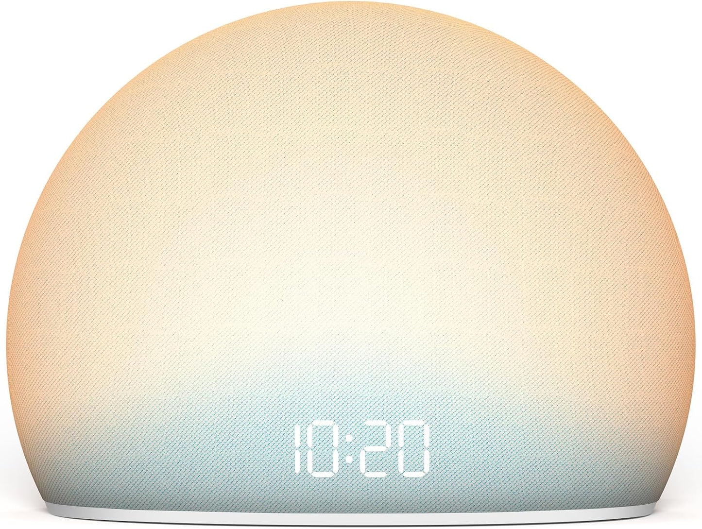 HOUSBAY Sunrise Alarm Clock with White Noise Sound Machine – Wake-Up Light for Bedroom, 5 Gentle Alarm Sounds, 20 Soothing Sleep Sounds, Dimmable Display, Phone-Free Bedside Clock