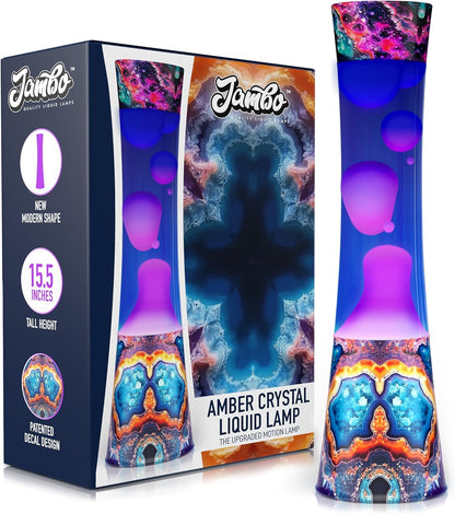 JAMBO 15.5" The Upgraded Motion Lamp, Sunset Decal Motion Light, Beautiful Home Decor, Living Room Bedroom Lamp, Relaxing Nightlight for Teens, Kids & Adults