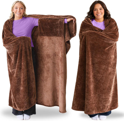 Super Blanky Wearable Blankets for Women & Men, Graduation Day Gift for Her, Cozy Gifts for Women, Wife Birthday Gifts Ideas