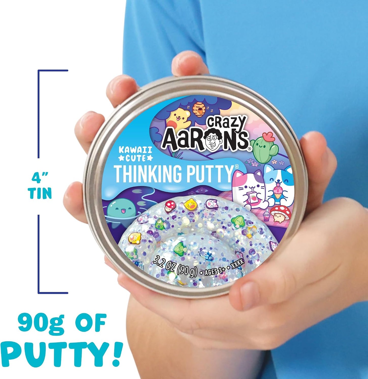 Crazy Aaron's(r) Get Ready with Me Thinking Putty - Made in USA