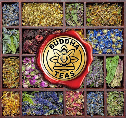 Buddha Teas Organic Lemon Balm - OU Kosher, USDA Organic, CCOF, 18 Bleach-Free Tea Bags
