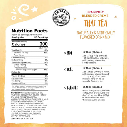 Big Train Vanilla Bean Blended Crème Beverage Mix, 3.5 Pound (Pack of 1) - Colors A