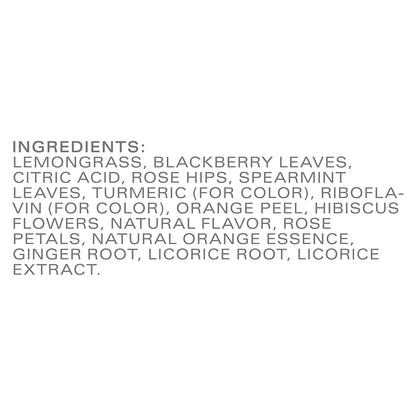 TAZO Passion Herbal Tea Bags, Hot or Iced, Caffeine Free, 20 Total Tea Bags