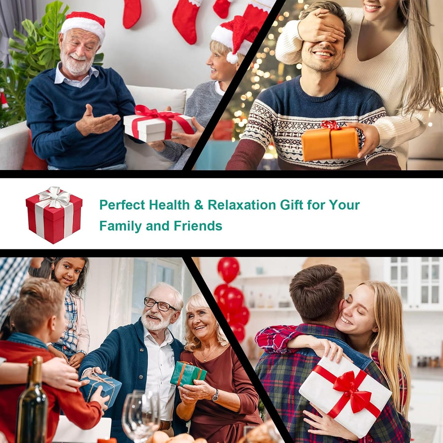 LINGTENG Shiatsu Foot Massager with Heat, FSA Eligible HSA Foot Massager for Foot Massage and Calf Massage, Foot and Calf Massager with Roller, Gifts for Mom & Dad, Fathers & Mothers Day Gifts