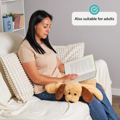 ODOXIA Weighted Lap Pad for Kids | Calming & Comforting | Weighted Lap Animal | Sloth Buddy | Sensory Weighted Animals | Weighted Lap Blanket for Sensory Needs | Carrying Bag Included | 5 Lbs