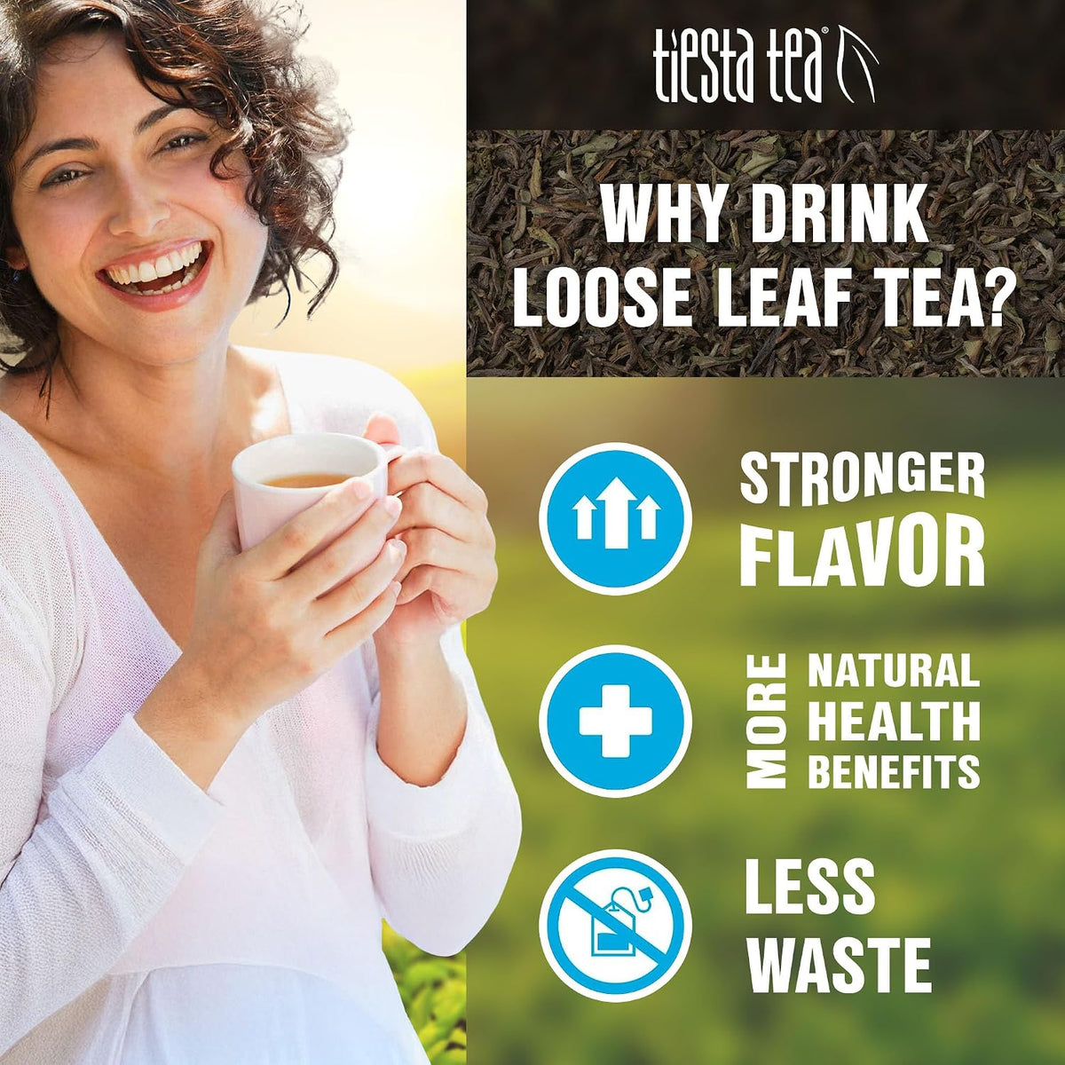 Tiesta Tea Premium Starter Loose Leaf Sampler Kit - Classic Tea Blends