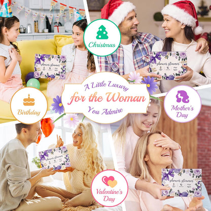 48pcs Aromatherapy Shower Steamers - Relaxation Birthday Christmas Set for Women and Men, Shower Bombs Tablets for Stress Relief and Self Care, Luxury Home Spa