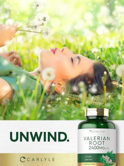 Carlyle Valerian Root Extract Supplement | 240 Capsules