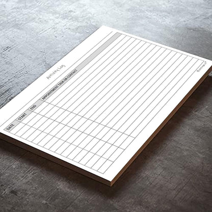 Life Charge Weekly Planner Notepad for Work & Home, Weekly To Do List Pad with Daily Checklist, Priority & Notes, 60 Pages, 8.5 x 11 Letter, Landscape