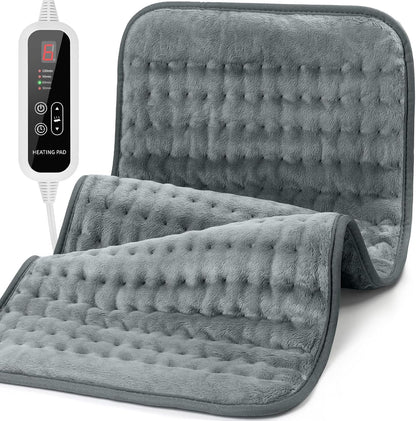 Extra Large Heating Pad for Back Pain Relief - 33"x17"Electric Heating Pad