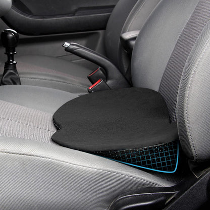 Livtribe Car Seat Cushion - Memory Foam Car Seat Pad - Sciatica & Lower Back Pain Relief - Car Seat Cushions for Driving - Road Trip Essentials for Drivers(Black)