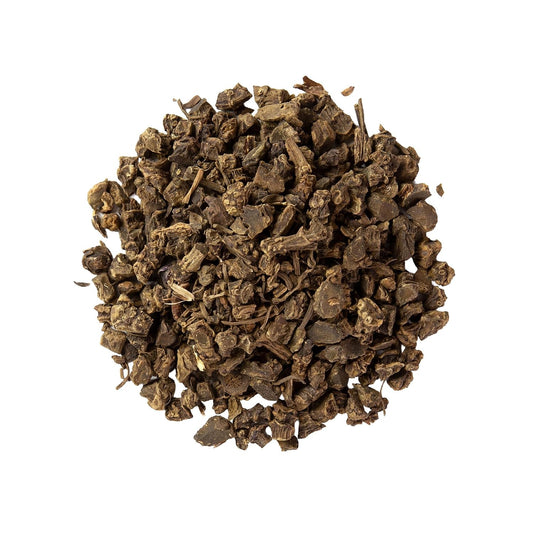 Valerian Cut & Sifted, by Herb Co, Valeriana Wallichii, Garden Heliotrope, from China & India, Kosher, for Tea, 1 lb