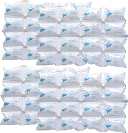 Reusable Ice Packs for Shipping & Coolers Dry Ice for Shipping Frozen Food Cold Pack for Lunch Bags, Long Lasting Cold Ice Pack Sheets for Transport Food (10 Sheets x 16 Cells)