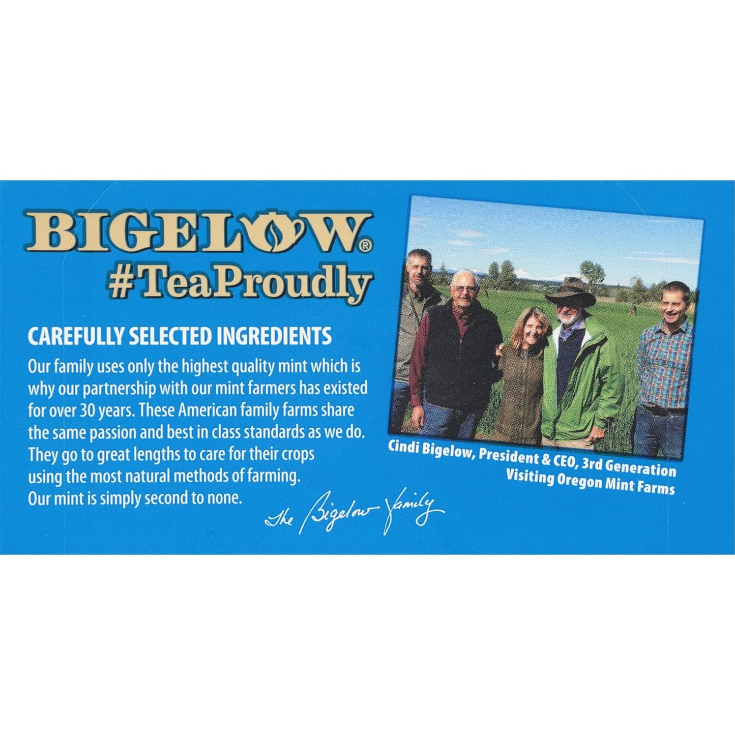 Bigelow Peppermint Caffeine Free Herbal Tea, 20 ct