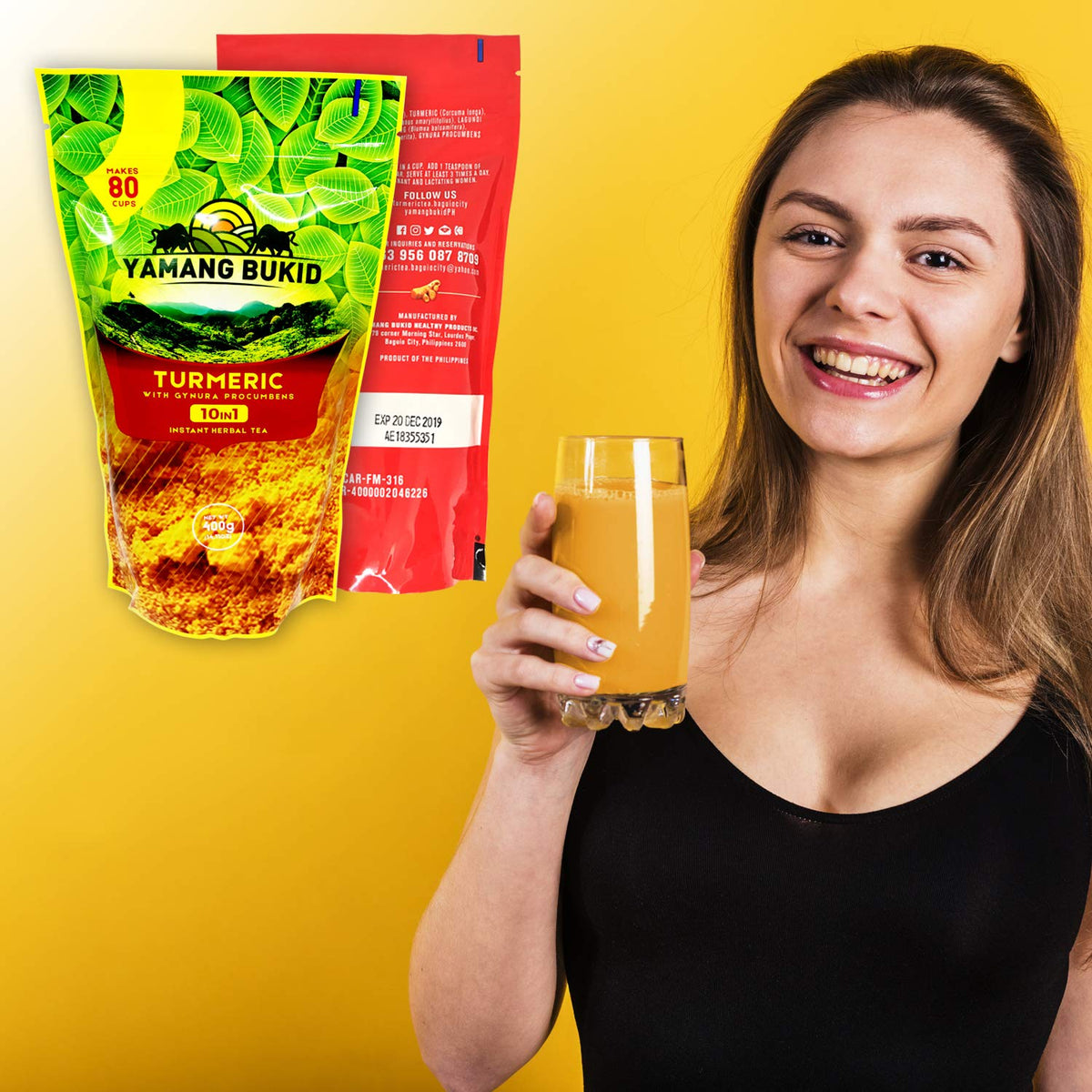 Yamang Bukid's Turmeric 10-in-1 Herbal Tea 400g