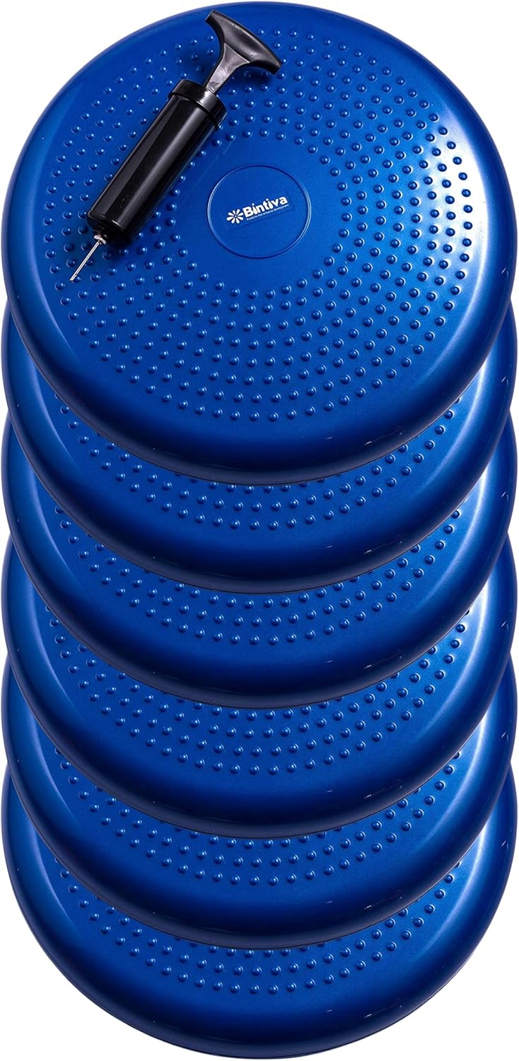 Wobble Cushion Balance Disc - Wobble Disc & Wiggle Seat, Balance Pads for Physical Therapy, Wobble Disk, Sensory Room Equipment - Wobble Seat