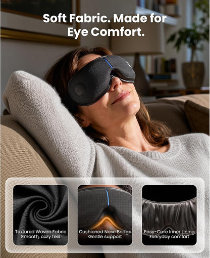 BOB AND BRAD Eye Massager with Heat and Cooling, FSA Eligible HSA Birthday Gifts for Women Men, Heated Eye Massager for Migraine, Heated Eye Mask for Dry Eye Head Tension and Stress Relief