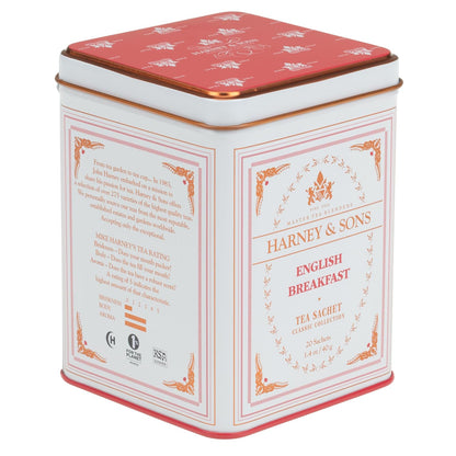Harney & Sons Black Tea, English Breakfast, 20 Sachets