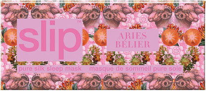 slip Pure Silk Sleep Mask - 100% Mulberry Silk, Ultra Soft & Comfortable, Blocks Light for Restful Sleep| Adjustable Strap for Perfect Fit, Gentle on Skin & Hair (Black - 1 Count Pack of 1)