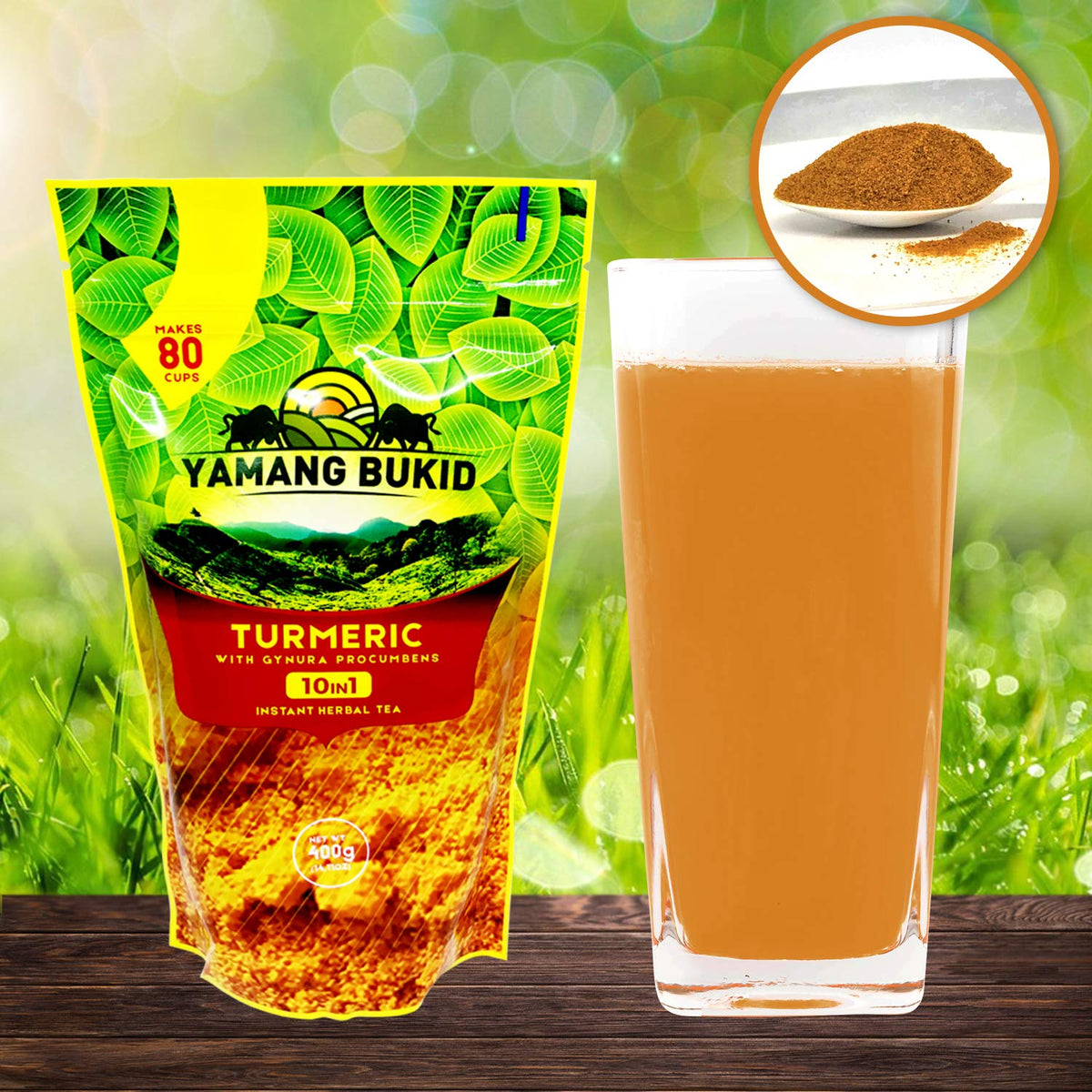 Yamang Bukid's Turmeric 10-in-1 Herbal Tea 400g