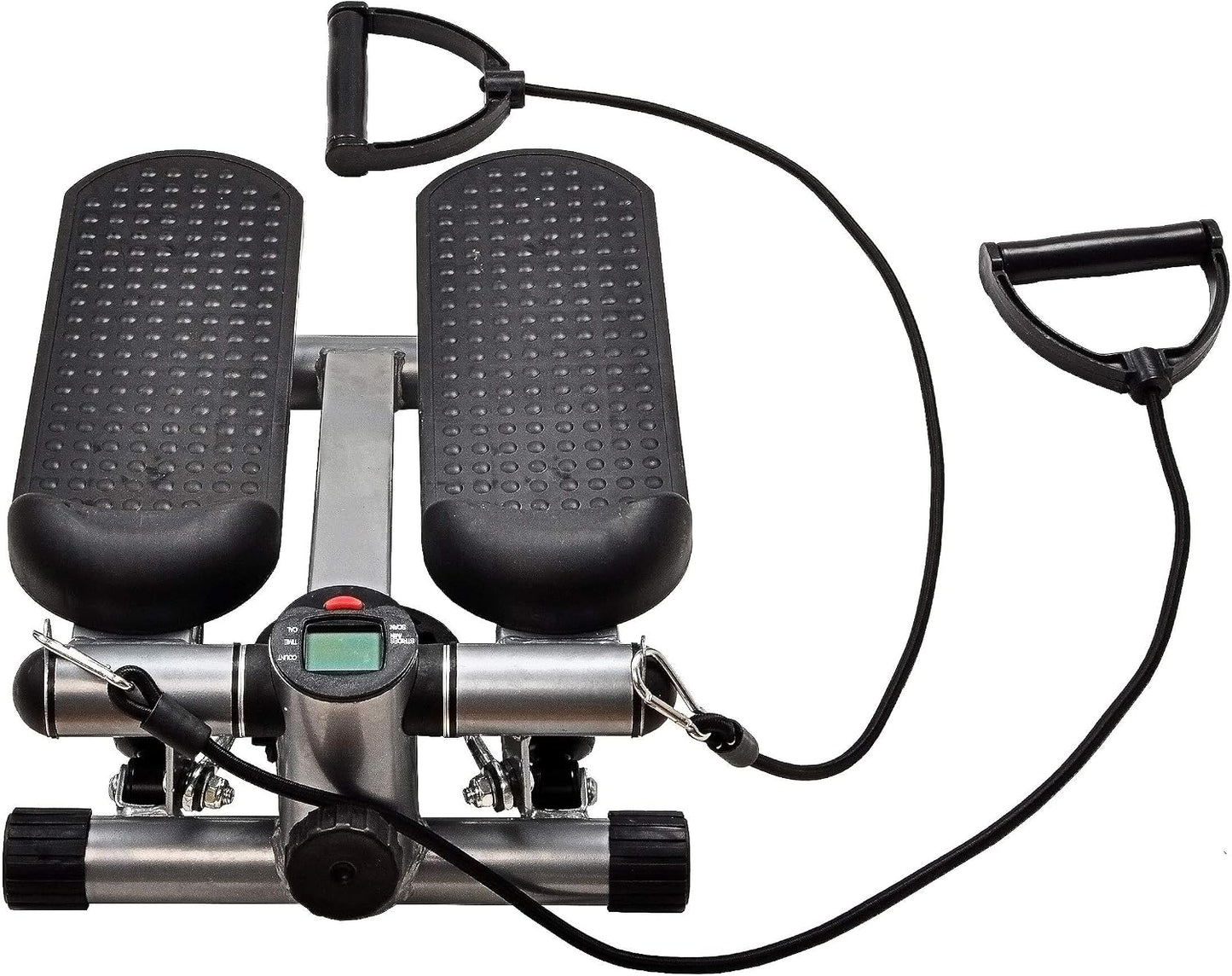 Fitvids Pre-Assembled Adjustable Mini Stepper Stair Stepper Stepping Machine with Resistance Bands