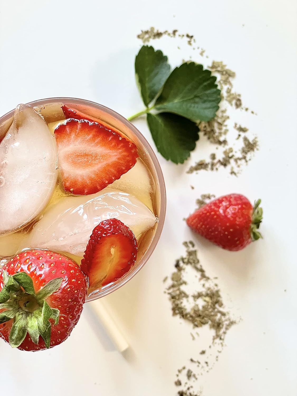Palm Beach Medicinal Herbs - Strawberry Leaf Tea - Pure Herbal Tea Series, 30ct