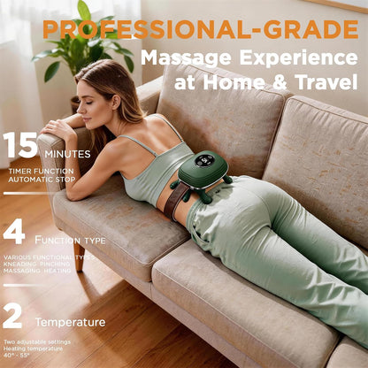 2026 Upgraded Shoulder and Neck Massager with Heat Heated Massager, Neck Massager with Fingers, Shoulder Massager with Hands,2-Level Heated Simulates a Real Palm Massage for Comfort (Green)