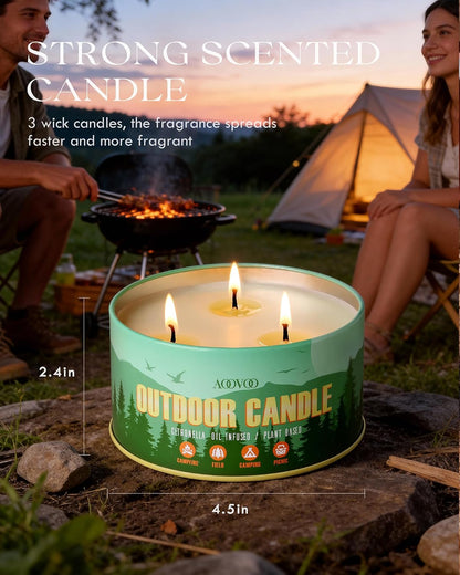 AOOVOO Sage Candle for Cleansing - 3 Wick 12oz Large Scented Candle with Crystals & Sage Leaves Inside, Soy Candles Non Toxic for Meditation Spiritual Gift, Aromatherapy Candle for Women Men
