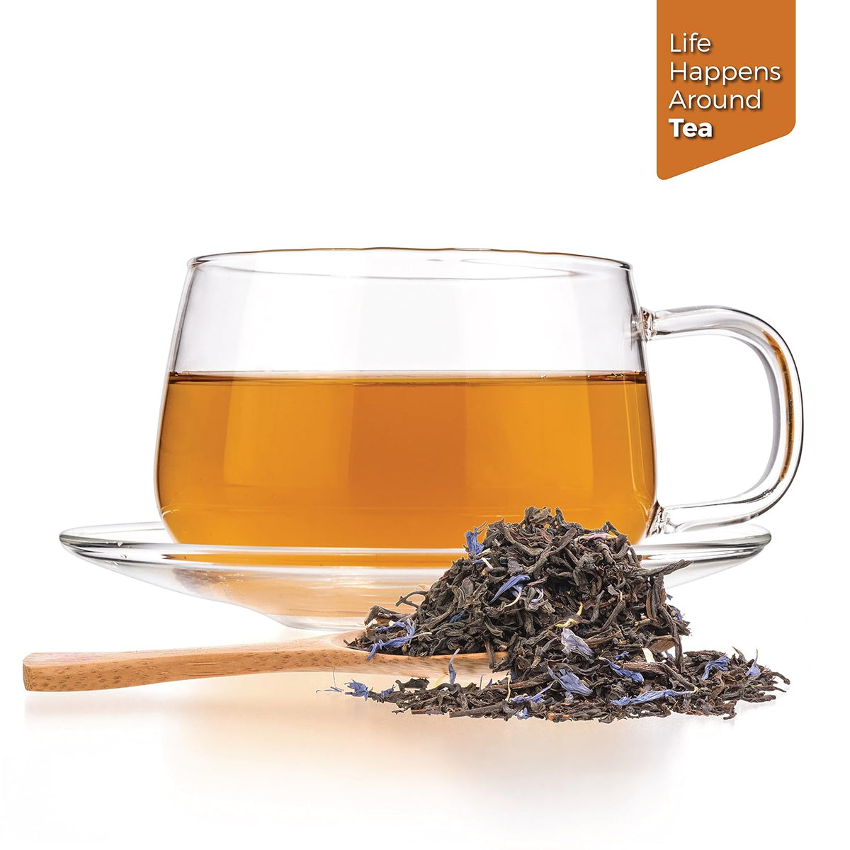 Tealyra - Cream Earl Grey Moonlight | Luxurious Black Loose Leaf Tea | Citrusy Bergamot & French Vanilla Flavor | All Natural Ingredients, 100g (3.5-ounce)