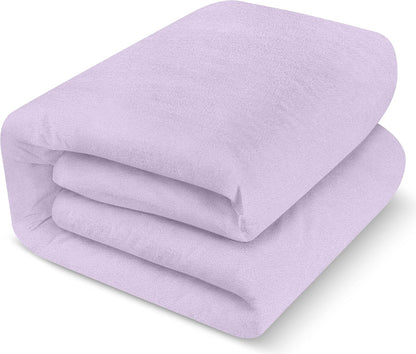 Queen Size Mattress Protector Waterproof, Premium 200 GSM Terry Mattress Cover, Soft & Breathable Bed Cover, Fitted Sheet Style Stretchable Deep Pockets 17" by Utopia Bedding (White)