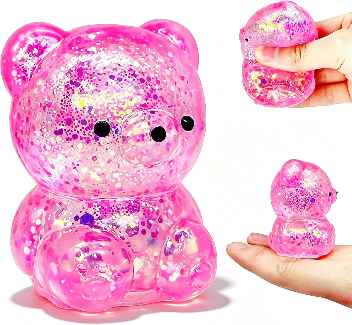 ZTATU Gummy Bear Squishy Stress Balls for Adults Collectible Figurines