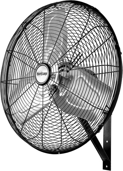 Hurricane Classic 6 Inch Clip Fan, 2 Speed Portable Desk Table Fan with Tilt, White
