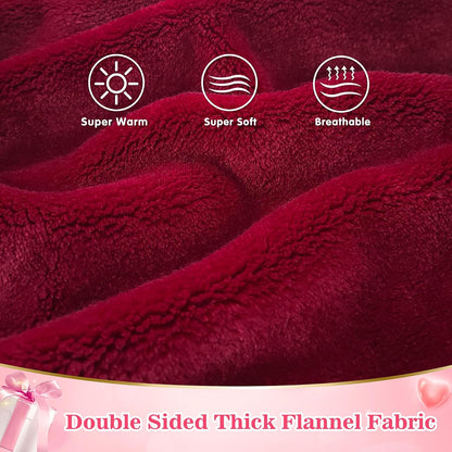 Waitu Wearable Blanket Sweatshirt Gifts for Women and Men, Warm and Cozy Giant Blanket Hoodie, Thick Flannel Blanket with Sleeves and Giant Pocket - Dark Gray