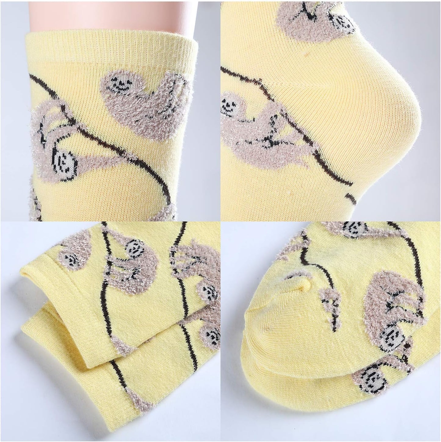Jeasona Cute Cat Gifts for Women Animal Cat Socks Wife Mom Girlfriend Daughter