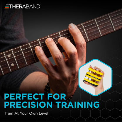 TheraBand Finger Exerciser — Hand & Finger Strengthener for Grip, Dexterity, Arthritis & Rehab — Spring-Loaded, Isolates Each Finger