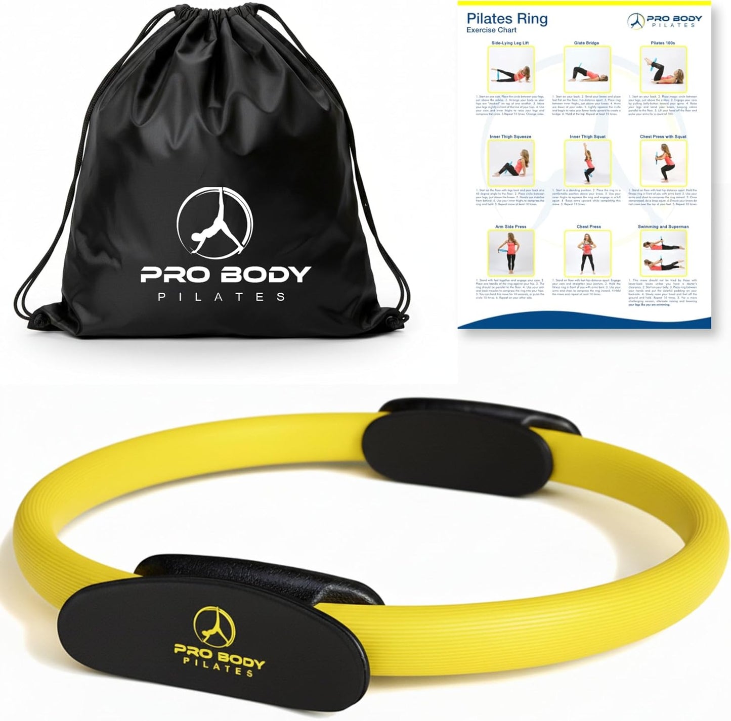 ProBody Pilates Circle - 14 Inch Magic Circle Pilates Ring