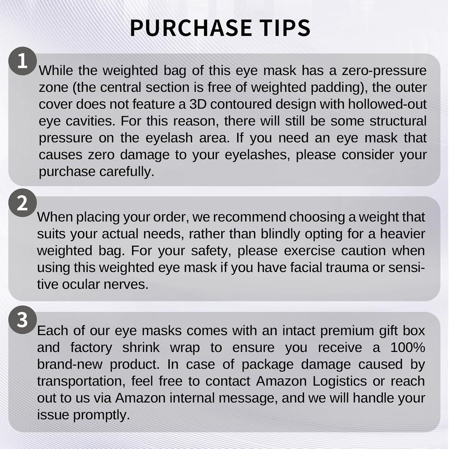 Lyocell Weighted Sleep Eye Mask for Women Men, 5.3oz & 7oz, Cooling, Removable Washable Weighted Bag, Light Blocking Eye Cover, Soft Eye Shade for Travel Essentials, Office Naps, Gift,Purple