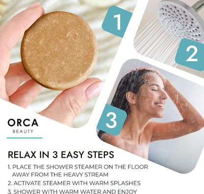 Shower Steamers Aromatherapy - Relaxation Gifts for Women, Shower Bombs, Unique Spa Gifts Shower Tablets, Stocking Stuffers for Women & Men (Advent Calendar 2025)