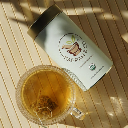 Kappah Organic Fennel Stomach Ease Tea Bags | Caffeine Free | Supports Digestive Wellness